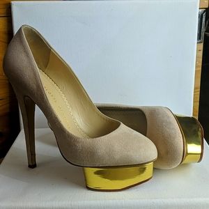 Designer Blush nude heels